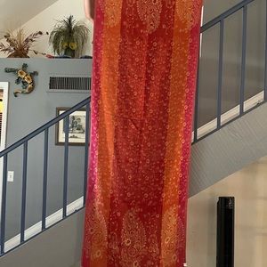 Gorgeous Super long 100% wool Scarf/Shawl from Nepal!